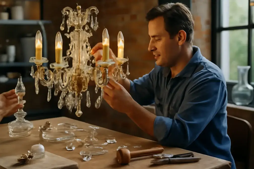 Cosa rende unico un lampadario artigianale italiano? Gli elementi che fanno davvero la differenza