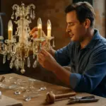 Cosa rende unico un lampadario artigianale italiano? Gli elementi che fanno davvero la differenza