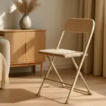 Sedie pieghevoli di design: comfort extra quando serve senza rovinare l’estetica