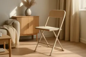 Sedie pieghevoli di design: comfort extra quando serve senza rovinare l’estetica