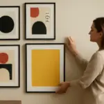 Come valorizzare una parete con quadri moderni? La disposizione corretta che cambia tutto