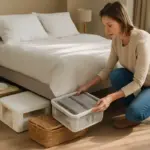 Organizzare lo spazio sotto il letto: idee salvaspazio che cambiano la gestione della camera