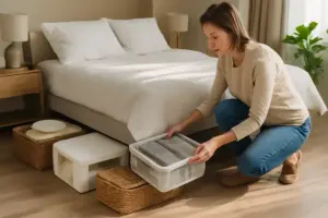 Organizzare lo spazio sotto il letto: idee salvaspazio che cambiano la gestione della camera