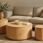 Mobili contenitore tondi per salotto: la scelta insolita che regala movimento e armonia