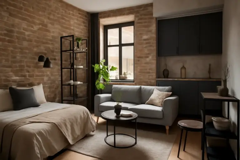 Arredamento urban chic per monolocale: la soluzione per sfruttare ogni metro senza rinunciare allo stile
