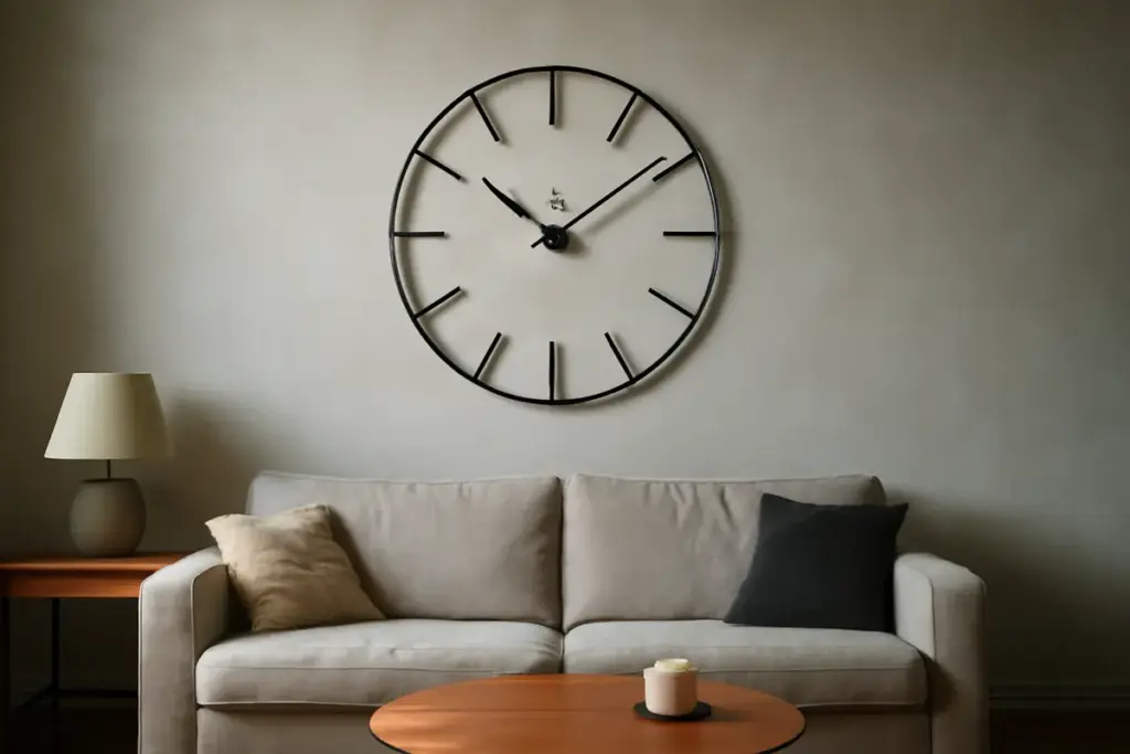 Orologi da parete di design: perché sono il focus perfetto per una stanza spenta