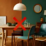 Stili misti in sala da pranzo: come evitare errori cromatici che compromettono l’armonia