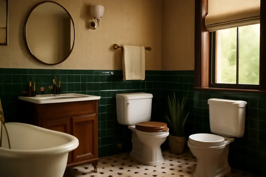Come introdurre lo stile retrò nel bagno? Le scelte che fanno sembrare lo spazio più elegante e funzionale