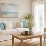 Stile coastal per la zona living: il trucco per ottenere luminosità e freschezza senza esagerare