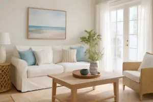 Stile coastal per la zona living: il trucco per ottenere luminosità e freschezza senza esagerare