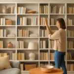 Come organizzare una libreria a giorno in soggiorno? Idee pratiche per mostrare e ordinare i tuoi libri