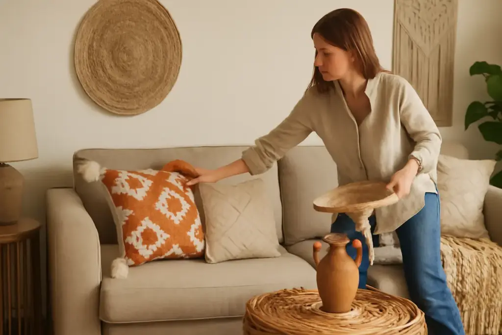 Come scegliere accessori boho chic per il soggiorno? Idee facili che valorizzano subito ogni stanza